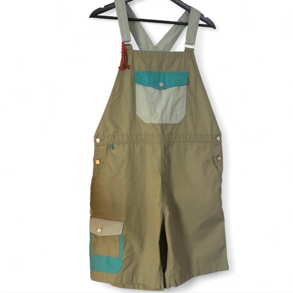 Fjallraven NWOT Green Limited Edition Dungaree Short Overalls